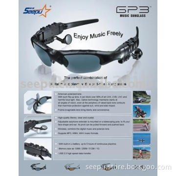 Music Sunglasses GP3 -- advertisement picture